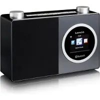Lenco Internetradio Bluetoothilla, värinäytöllä, herätyskellolla
