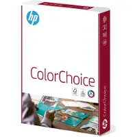 HP Color Choice 500/A4/210x297, Laser-/Mustesuihkutulostus, A4 (210x297 mm), 500 arkkia, 90 g/m², Valkoinen, EU Ecolabel, Forest Stewardship Counci...