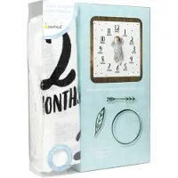 Pearhead Valokuvapeitto Watch Me Grow, Valkoinen