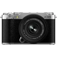 Fujifilm X-M5 SILVER Kit XC 15-45mm, 26,1 MP, 6240 x 4160 pikseliä, X-Trans CMOS 4, 6.2K, Kosketusnäyttö, Hopea