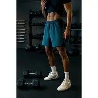 ICANIWILL Sculpt 2-in-1 Shorts M Black/Dark Dusty Teal