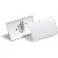 Durable 8211-19, Polypropeeni (PP), Läpinäkyvä, 75 mm, 40 mm, 25 kpl (821119)