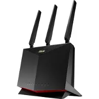 Asus 4G-AC86U, Wi-Fi 5 (802.11ac), Kaksitaajuus (2,4 GHz/5 GHz), Ethernet LAN, 3G, Musta, Pöytäreititin (90IG05R0-BM9100)