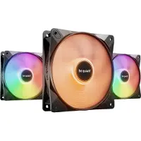 be quiet! LIGHT WINGS LX 120mm PWM High Speed 3-Pack Black, Tuuletin, 12 cm, 2100 RPM, 105,1 m³/h, Musta (BL124)