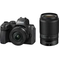 Nikon Z50II, 20,9 MP, 5568 x 3712 pikseliä, CMOS, 4K Ultra HD, Kosketusnäyttö, musta