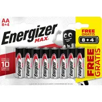 Energizer Alkaliparisto AA | 1.5 V DC | 12 - Läpipainopakkaus