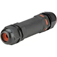 Goobay Kaapelin liitin 10 cm IP 68 - Musta