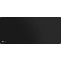 Sharkoon 1337 V2 Gaming Mat XXL, Musta, Yksivärinen, Liukumaton pohja, Pelihiirimatto (4044951029969)