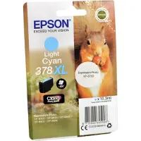 Epson 378XL Mustepatruuna vaalea cyan
