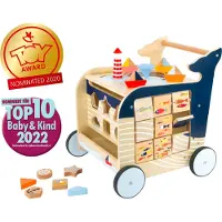 Small Foot - Wooden Activity Walker Whale