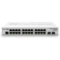 Mikrotik CRS326-24G-2S+IN Hallittava verkkokytkin, 24x Gigabit Ethernet, 2x SFP+, PoE (CRS326-24G-2S+IN)