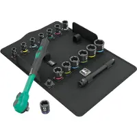 Wera Työkalusarja 8100 SB 12 Zyklop Comfort; 3/8''; 16 kpl.