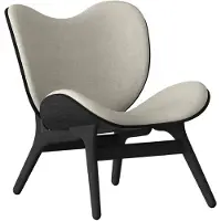 UMAGE A Conversation Piece Lepotuoli Black Oak/White Sands