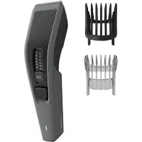 Philips Series 3000 HC3525/15, pestävä -hiustenleikkuukone, musta, harmaa