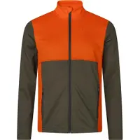 Seeland Elliot fleece Pine Green/Hi-Vis Orange L