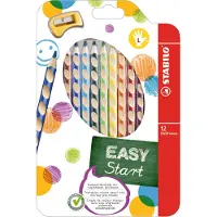 Stabilo 12 EASYCOLORS LEWOR CAYONS