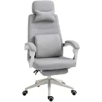 EStore Ergonominen pelituoli pyörillä polyesteriä
