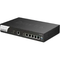 Draytek Vigor 2962, Ethernet WAN, 2.5 Gigabit Ethernet, Musta, Valkoinen (V2962-DE-AT-CH)