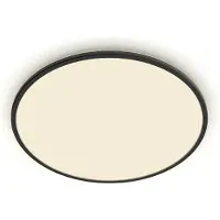 Philips Led Superslim, himmennettävä, Musta, Työhuone/toimisto, Metalli
