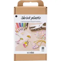 Creativ Company Kutistemuovi DIY-setti Korvakorut & Kaulakorut