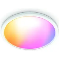 Wiz SuperSlim kattovalaisin, pyöreä, valkoinen, WiFi, 32 W, RGB, 2200-6500 K, 3750 lm