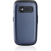 Panasonic KX-TU550 - 4G-ominaisuuspuhelin - RAM 64 MB - microSD-korttipaikka - LCD-näyttö - 240 x 320 pikseliä - takakamera 1,2 MP - sininen - sininen