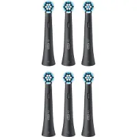 Oral-B iO Gentle Care Black vaihtoharjat, 6 kpl, musta