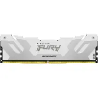 Kingston FURY Renegade 32 Gt (1 x 32 Gt) DDR5 6400 MHz, CL32 -muisti, valkoinen/hopea (XMP)