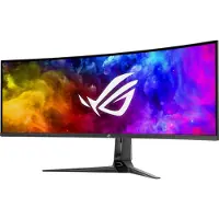 Asus 49" ROG Swift OLED PG49WCD, kaareva 144Hz QD-OLED -pelimonitori, musta
