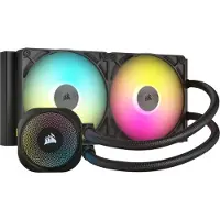 Corsair iCUE LINK TITAN 280 RX RGB, 280mm AIO-nestejäähdytysratkaisu prosessorille, musta
