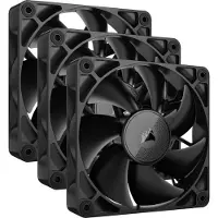 Corsair iCUE LINK RX120 120 mm PWM Kotelotuuletin 3 kappaleen aloituspakkaus - Musta