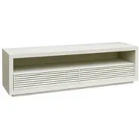 Artwood Hayden Media Bench Ivory Mist