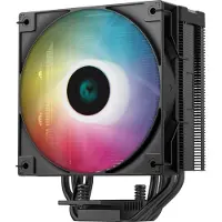 DeepCool AG400 Digital BK, 120 mm ARGB -prosessorijäähdytin, musta