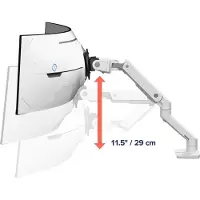 Ergotron Rinnat Monitoorille - - HX VHD - Yksinäyttötuki - Näyttö jopa 57 tuumaa - Käännös 180