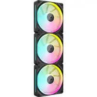 Corsair iCUE LINK LX120 RGB, Tuuletin, 12 cm, 400 RPM, 2400 RPM, Musta (CO-9051026-WW)