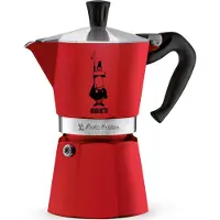 Bialetti Mutteripannu Moka Express Red 6 cups