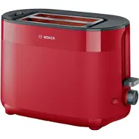 Bosch TAT2M124, 2 viipale(i)ta, Punainen, Muovi, Vipu, Rotaatio, 950 W, 220 - 240 V