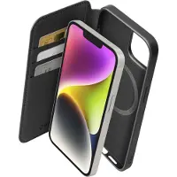 SBS TEBKMAGSFIP1461K, Wallet case, Apple, iPhone 13 iPhone 14, 15.5 cm (6.1"), Black