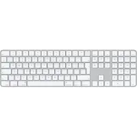 Apple Magic, Langallinen & langaton, USB + Bluetooth, QWERTZ, Valkoinen (MXK73D/A)