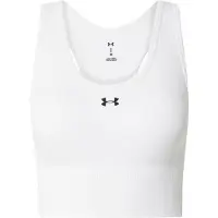 Under Armour Vanish Seamless Mid Bra - White - L