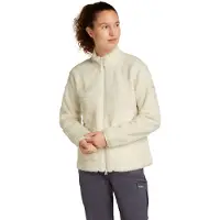 Icebreaker Women's Merino 800 Realfleece High Pile Longsleeves Zip Undyed Välikerrospuserot S
