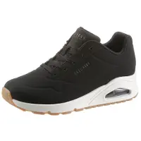 SKECHERS Nauhakengät 'UNO - STAND ON AIR' musta