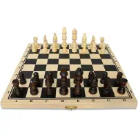Noris DEvi LOVEuxe Wooden Chess