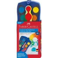 Faber-Castell Connector paint box 24 colours blue