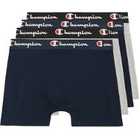 Champion 4 Pk Boxer - Grey - S