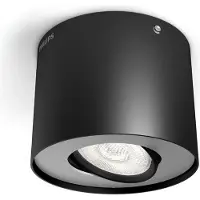 Philips Himmennettävä LED Phase kohdevalaisin, Pinta-asennettavat spottivalot, Ei vaihdettavissa oleva hehkulamppu, 1 lamppu(a), LED, 4,5 W, 2700 K