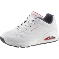 SKECHERS Nauhakengät 'Uno-Stand on Air' valkoinen