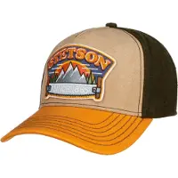 Stetson Hacksaw Trucker Cap Yellow/Orange/Beige/Green Lippalakit One Size