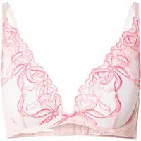 Hunkemoller Beau Non-Padded Underwired Bra - Pink - 75 C