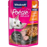 Vitakraft 23x85g Poésie Délice kalkkuna märkäruoka kissoille